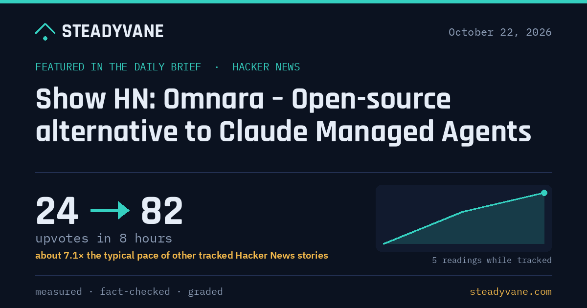 Omnara is an open-source, self-hostable alternative to Claude Managed Agents